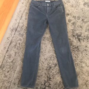Size 4 Bluish- gray Ann Taylor Loft couderoys